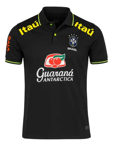 Camisa Polo Seleção Brasileira Viagem 2025 Masculina